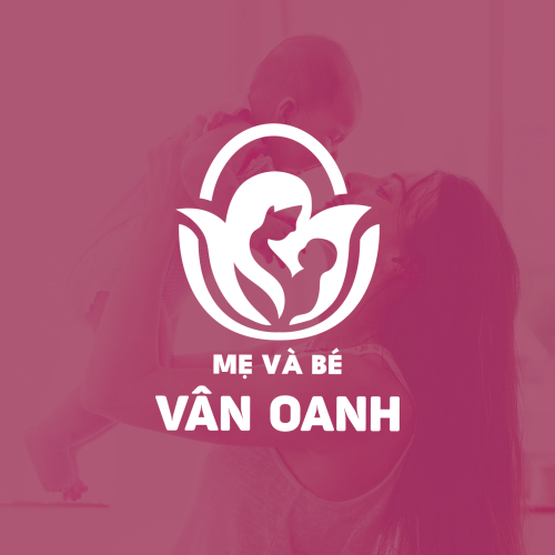 Logo mẹ và bé do Buff Design thiết kế 