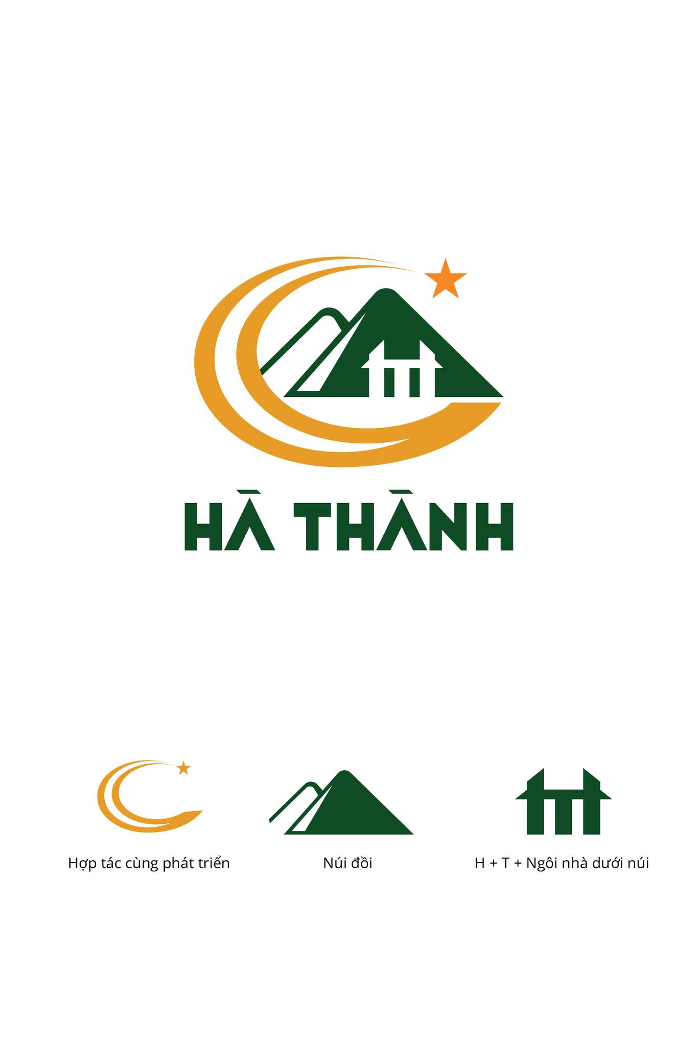 Mẫu thiết kế logo kiến trúc do Buff Design thiết kế 