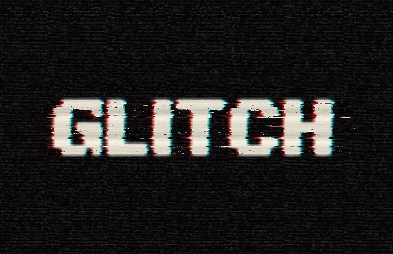 Thiết kế logo kết hợp với hiệu ứng Glitch 