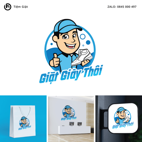 Logo kết hợp giữa linh vật, chữ đầy độc đáo 